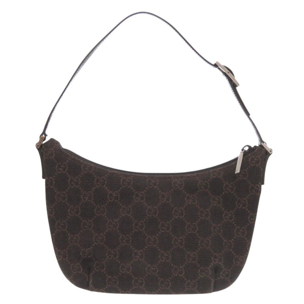 GUCCI Authentic Brown Canvas Bag - Picture 2 of 5